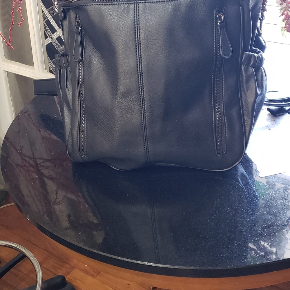 Large Black Backpack